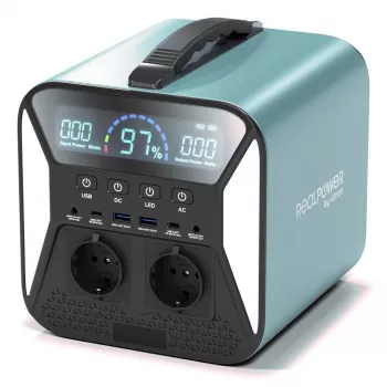 Estación de energía portátil RealPower PS-300C 76800 mAh