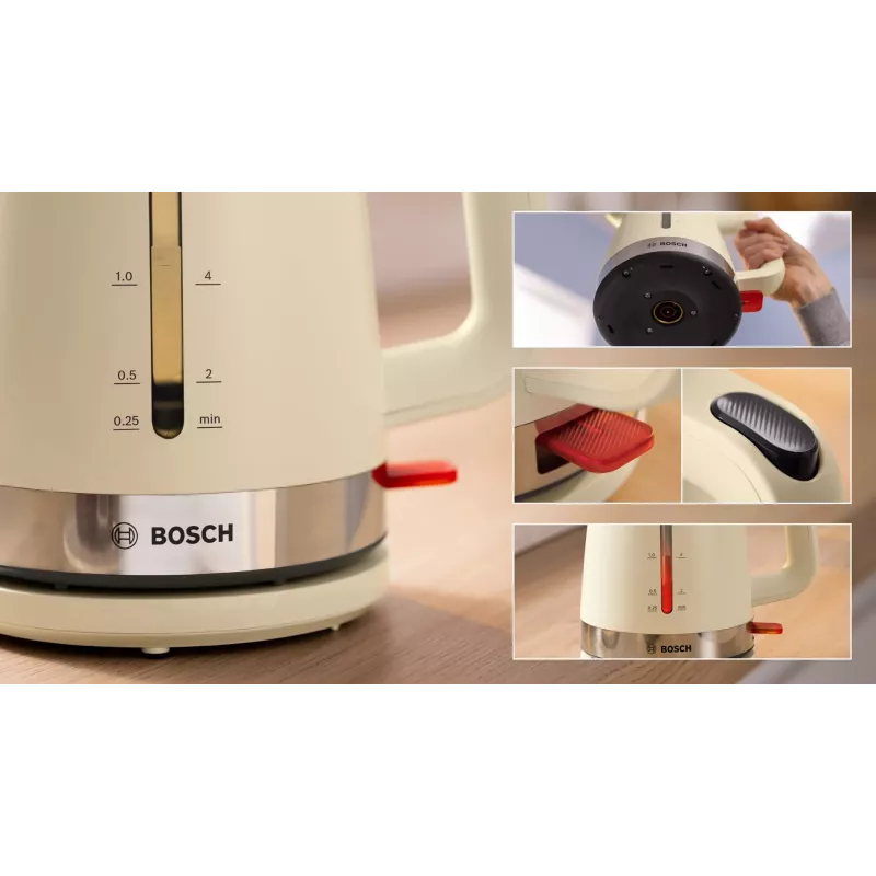 Hervidor Bosch MyMoment 1,7 l 2400 W crema