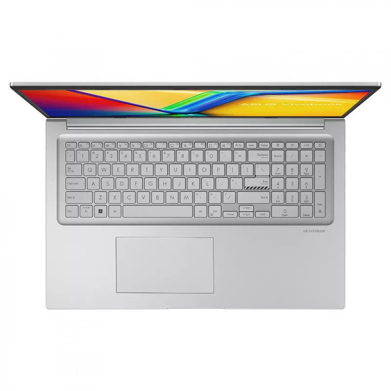 Portátil ASUS Vivobook 17 X1704VA-AU918W, 43,9 cm (17,3 inch) Full HD, Intel Core 7 150U, 16 GB RAM, 1 TB SSD, Windows 11 Home, Plata