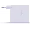 Cargador rápido Verico MOJO GaN 140W multipuerto USB-C y USB-A para portátiles, smartphones y tablets, Blanco