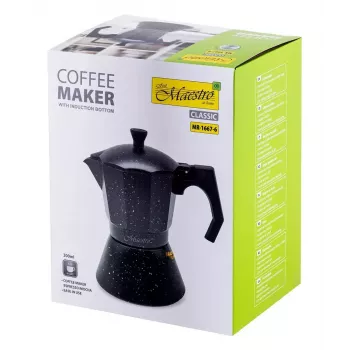 Cafetera Maestro MR-1667-6 — cafetera espresso para 6 tazas