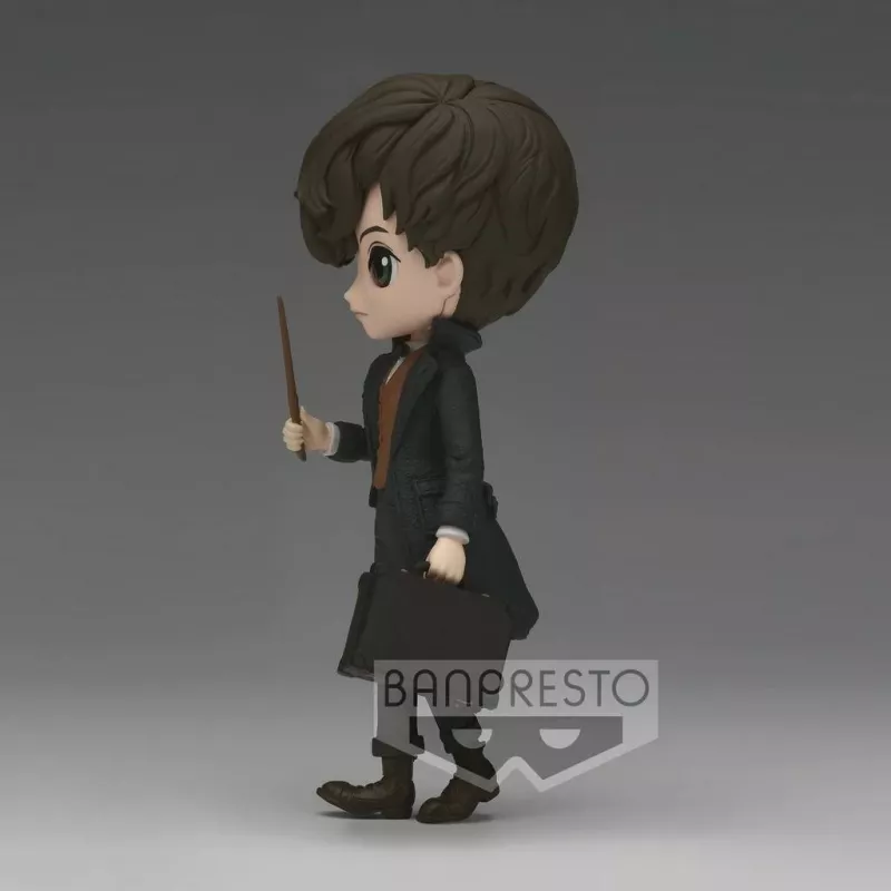 Figura de acción Bandai Q Posket Newt Scamander II A – Pieza de colección Animales fantásticos
