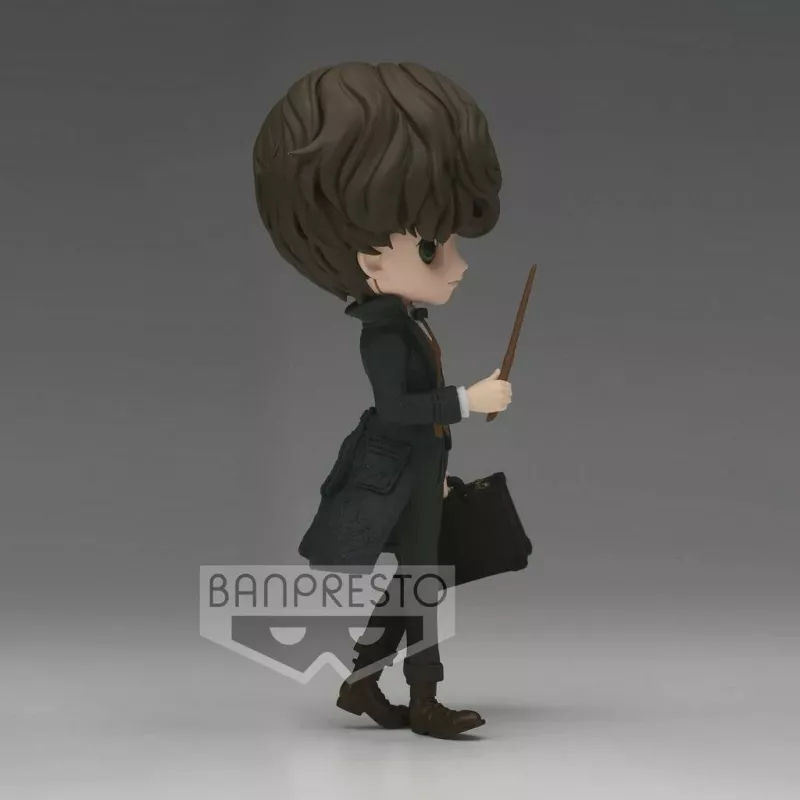 Figura de acción Bandai Q Posket Newt Scamander II A – Pieza de colección Animales fantásticos