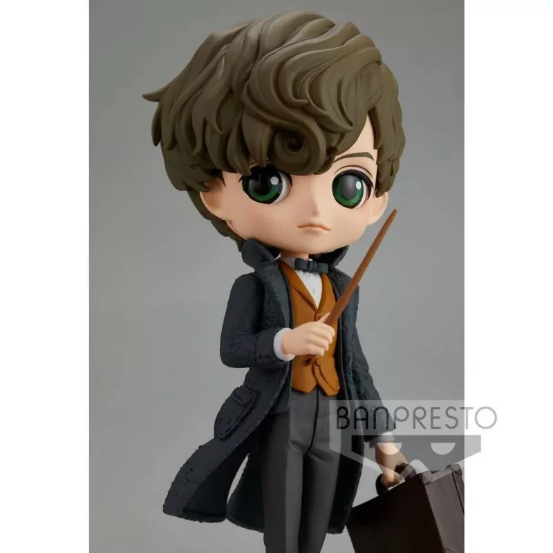 Figura de acción Bandai Q Posket Newt Scamander II A – Pieza de colección Animales fantásticos