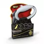 Correa retráctil Hilton Smart Dog Tape XL — 7 m, para perros de hasta 40 kg, negro-gris