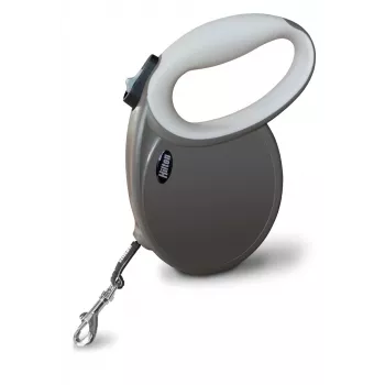 Correa retráctil Hilton Smart Dog Tape XL 7 m para perros de hasta 40 kg — marrón/beige