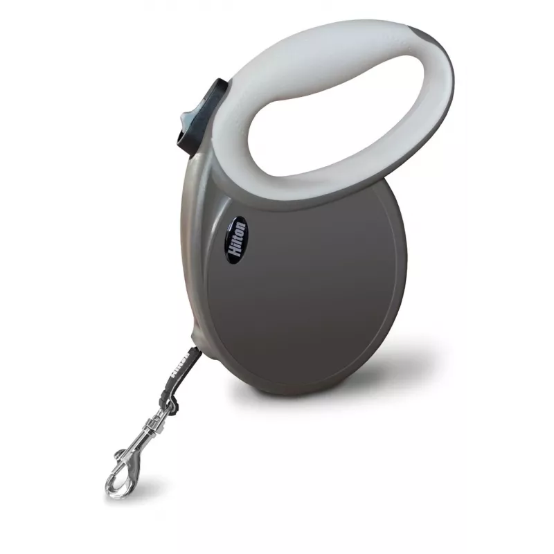 Correa retráctil Hilton Smart Dog Tape XL 7 m para perros de hasta 40 kg — marrón/beige
