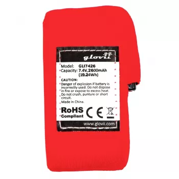Batería para sudadera y pantalones calefactables