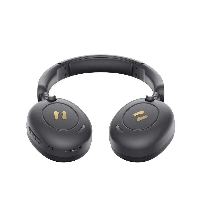 Auriculares Bluetooth over-ear HAVIT H655BT PRO — audio inalámbrico, micrófono integrado, negro