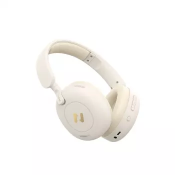 Auriculares Bluetooth over-ear HAVIT H655BT PRO — Auriculares inalámbricos, beige, audio Bluetooth