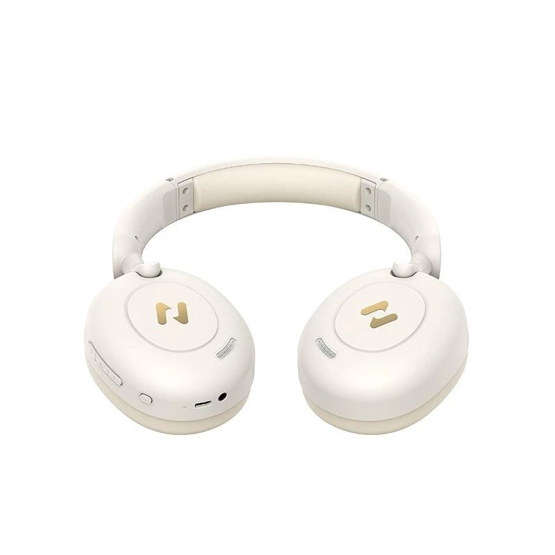 Auriculares Bluetooth over-ear HAVIT H655BT PRO — Auriculares inalámbricos, beige, audio Bluetooth