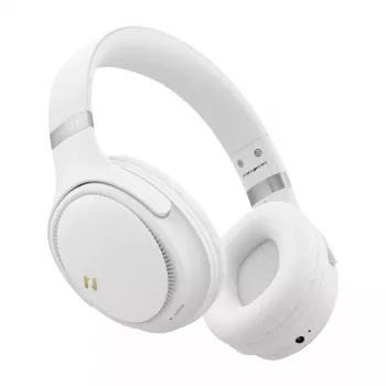 HAVIT H630BT PRO Auriculares inalámbricos in-ear blancos — Auriculares Bluetooth para llamadas, música, deporte y uso diario