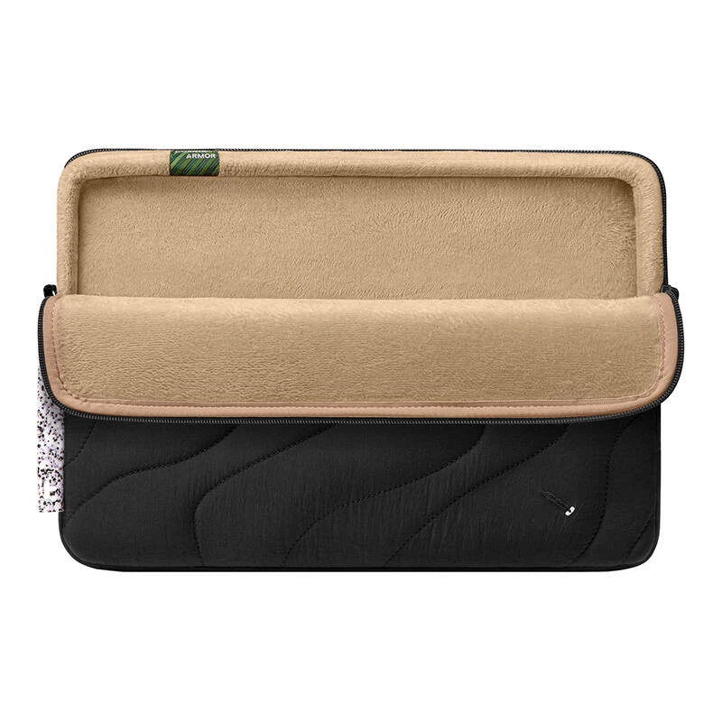 Funda protectora para portátil Tomtoc Terra-A27 para portátiles de 16 inch, negra, exterior de neopreno protector