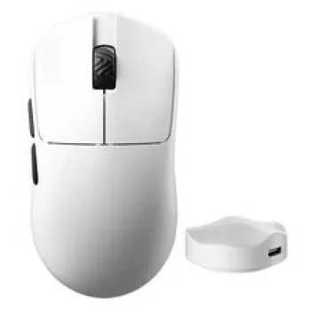 Ratón gaming inalámbrico Scyrox V6 — tasa de sondeo 8.000 Hz, dongle 8K, interruptores ópticos Kailh, blanco