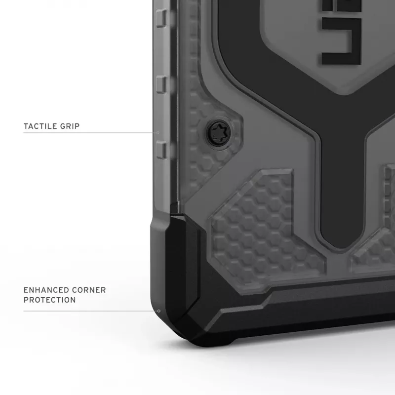 UAG Urban Armor Gear Pathfinder Case con módulo magnético | Samsung Galaxy S26 | ash (gris transparente)/negro | 214528113140 (214528113140)