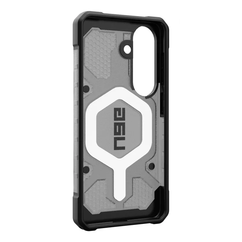 UAG Urban Armor Gear Pathfinder Case con módulo magnético | Samsung Galaxy S26 | ash (gris transparente)/negro | 214528113140 (214528113140)