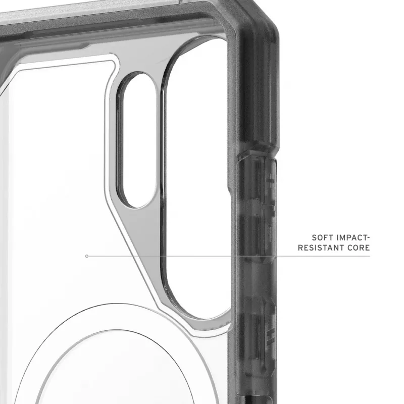 UAG Urban Armor Gear Trooper Funda con módulo magnético | Samsung Galaxy S26 Ultra | transparente/ash (gris) | 214516114G31 (214516114G31)