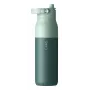 LARQ PureVis 2 botella de agua autolimpiable de acero inoxidable 680 ml, tapa de rosca, batería integrada, 20 días de autonomía, verde