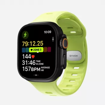 NOMAD Tempo Band - Correa para Apple Watch 49mm con FKM (Lumen)