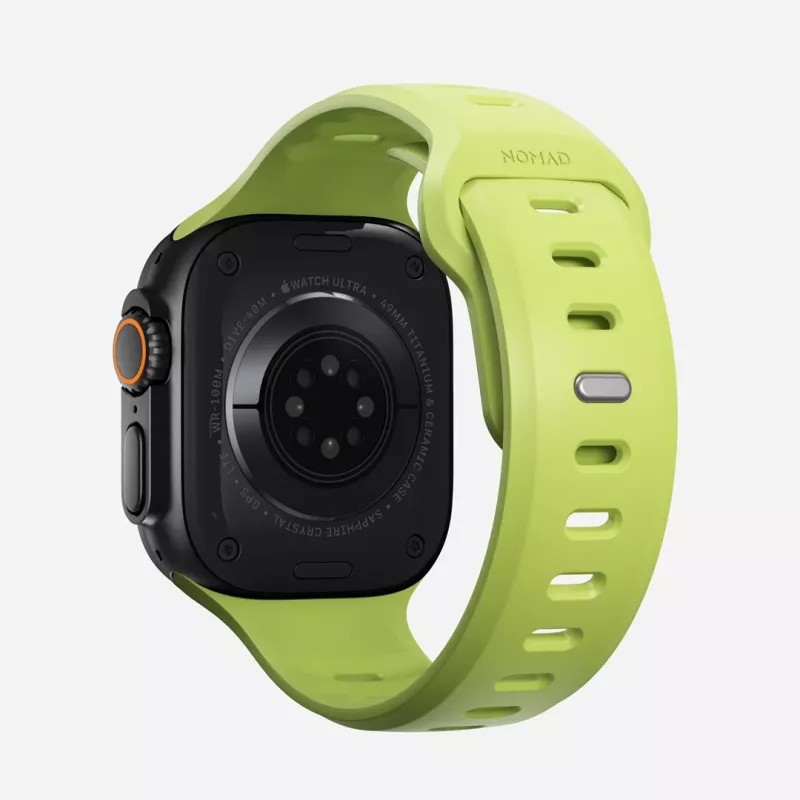 NOMAD Tempo Band - Correa para Apple Watch 49mm con FKM (Lumen)