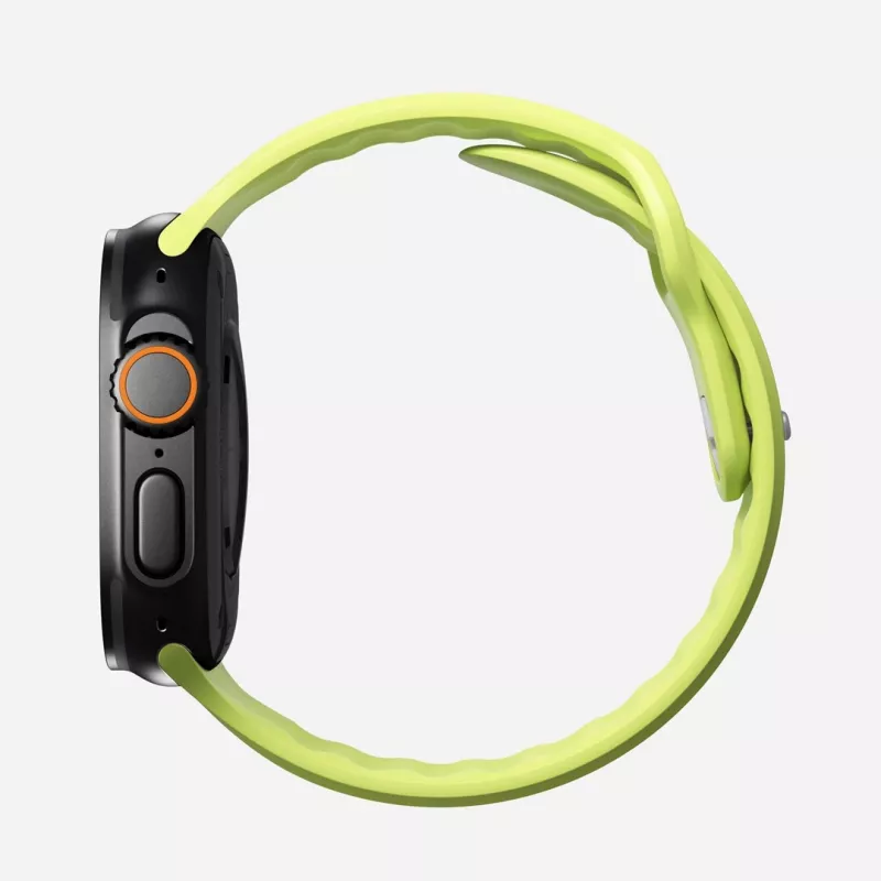 NOMAD Tempo Band - Correa para Apple Watch 49mm con FKM (Lumen)