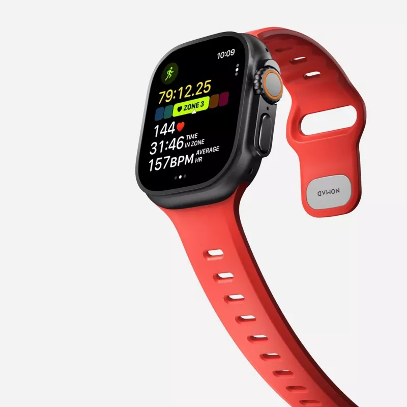 NOMAD Tempo Band - Correa para Apple Watch 49mm con FKM (crush)