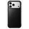Funda para móvil Nomad Rugged Leather Case para iPhone 17 Pro Max, funda, cuero + TPU + PC, compatible con pantalla de 17,5 cm (6,9 pulgadas), negro