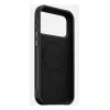 Funda para móvil Nomad Rugged Leather Case para iPhone 17 Pro Max, funda, cuero + TPU + PC, compatible con pantalla de 17,5 cm (6,9 pulgadas), negro