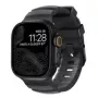 NOMAD Rocky Point Band - Correa para Apple Watch 46mm/49mm con FKM y titanio (Storm, herrajes negros)