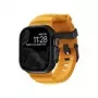 NOMAD Rocky Point Band – Correa para Apple Watch 46 mm/49 mm con FKM y titanio (Sol, herrajes negros)
