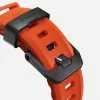 NOMAD Rocky Point correa para Apple Watch 46/49 mm, FKM y titanio, Magma/Black Hardware