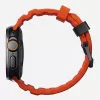 NOMAD Rocky Point correa para Apple Watch 46/49 mm, FKM y titanio, Magma/Black Hardware