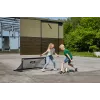 Trampolín infantil independiente Salta Techniq — modelo 5121, polietileno/PVC/acero, color del marco negro