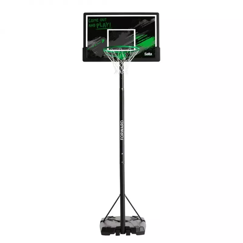 Canasta de baloncesto Salta Forward modelo 5132 para pared 110 x (287–362) x 175 cm