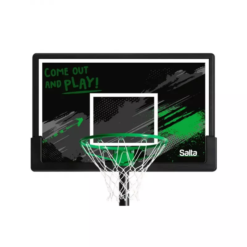 Canasta de baloncesto Salta Forward modelo 5132 para pared 110 x (287–362) x 175 cm