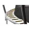 Trampolín de exterior Salta Cosmos 427 cm — modelo 5263A, negro, redondo con red de seguridad