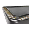 Trampolín rectangular sobre el suelo Salta 5365A — exterior, rectangular, 76 muelles helicoidales, carga máx. 120 kg, edad 5+