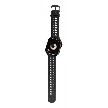 Decoded Silicone Ares O Band - Correa de silicona para Apple Watch 40/42 mm (negro)