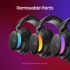 Auriculares gaming inalámbricos HyperX Cloud Flight 2 — circumaurales, negro