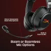 Auriculares gaming inalámbricos HyperX Cloud Flight 2 — circumaurales, negro