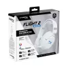 Auriculares gaming inalámbricos KINGSTON HyperX Cloud Flight 2 con USB-C y Bluetooth, blanco