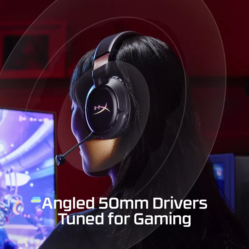 Auriculares gaming inalámbricos KINGSTON HyperX Cloud Flight 2 con USB-C y Bluetooth, blanco