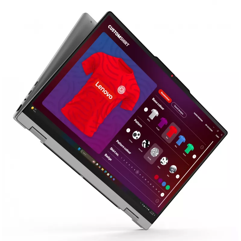 Lenovo IdeaPad 5 2-in-1 15AGP11 Copilot+ PC AMD Ryzen™ AI 5 430 Híbrido (2 en 1) 38,9 cm (15,3 inch) Pantalla táctil WUXGA 16 GB DDR5-SDRAM 512 GB SSD Wi-Fi 7 (802.11be) Windows 11 Home Alemán Gris