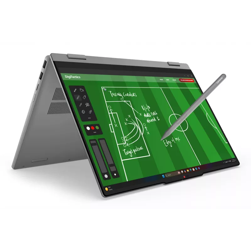 Lenovo IdeaPad 5 2-in-1 15AGP11 Copilot+ PC AMD Ryzen™ AI 5 430 Híbrido (2 en 1) 38,9 cm (15,3 inch) Pantalla táctil WUXGA 16 GB DDR5-SDRAM 512 GB SSD Wi-Fi 7 (802.11be) Windows 11 Home Alemán Gris