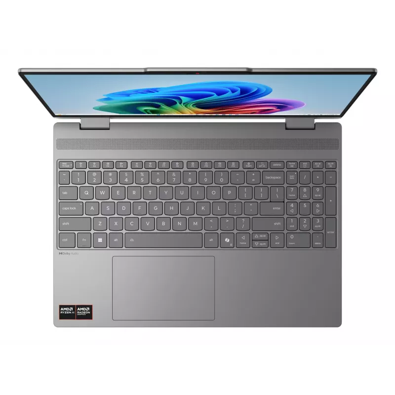 Lenovo IdeaPad 5 2-in-1 15AGP11 Copilot+ PC AMD Ryzen™ AI 5 430 Híbrido (2 en 1) 38,9 cm (15,3 inch) Pantalla táctil WUXGA 16 GB DDR5-SDRAM 512 GB SSD Wi-Fi 7 (802.11be) Windows 11 Home Alemán Gris