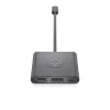 Adaptador USB-C a HDMI/DP con Power Pass-Through DELL DBQAUANBC070