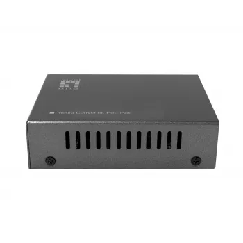 LevelOne Convertidor de medios RJ45 a SFP Gigabit, PoE PSE