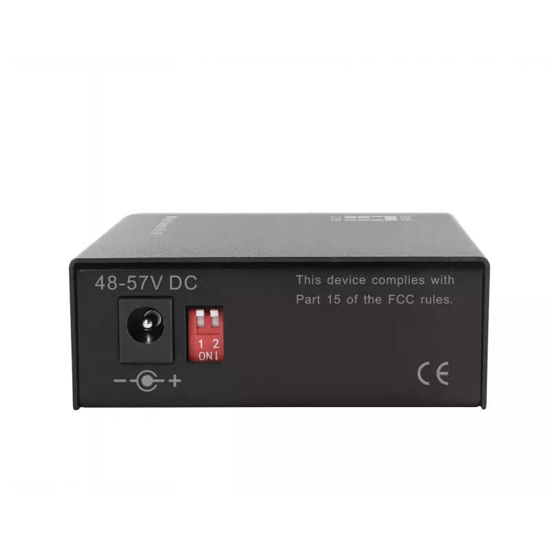 LevelOne Convertidor de medios RJ45 a SFP Gigabit, PoE PSE