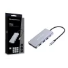 Conceptronic DONN20G Docking station USB 3.2 Gen 1 de 10 en 1, HDMI, VGA, USB-A 5 Gbit/s, USB-C 5 Gbit/s, SD, TF/MicroSD, Audio, GbE LAN, 100 W USB PD
