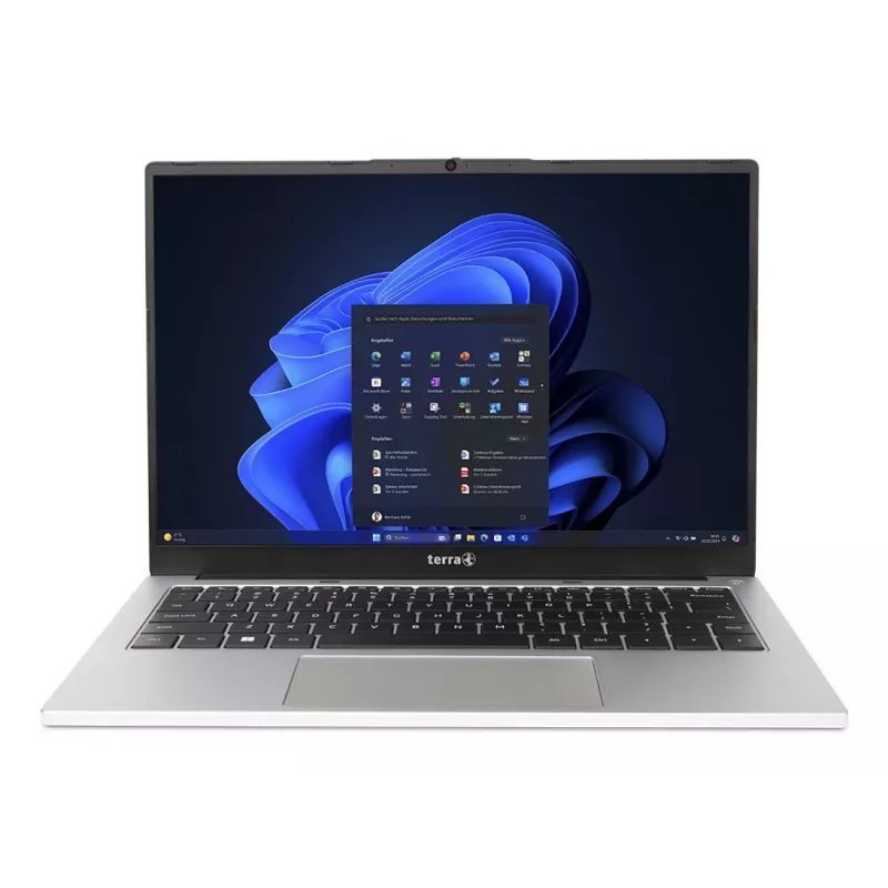 TERRA MOBILE 1410M Intel Core Ultra 5 125U Portátil 35,6 cm (14 inch) WUXGA 16 GB DDR5-SDRAM 512 GB SSD Wi-Fi 6 (802.11ax) Windows 11 Pro Alemán Negro, Plata